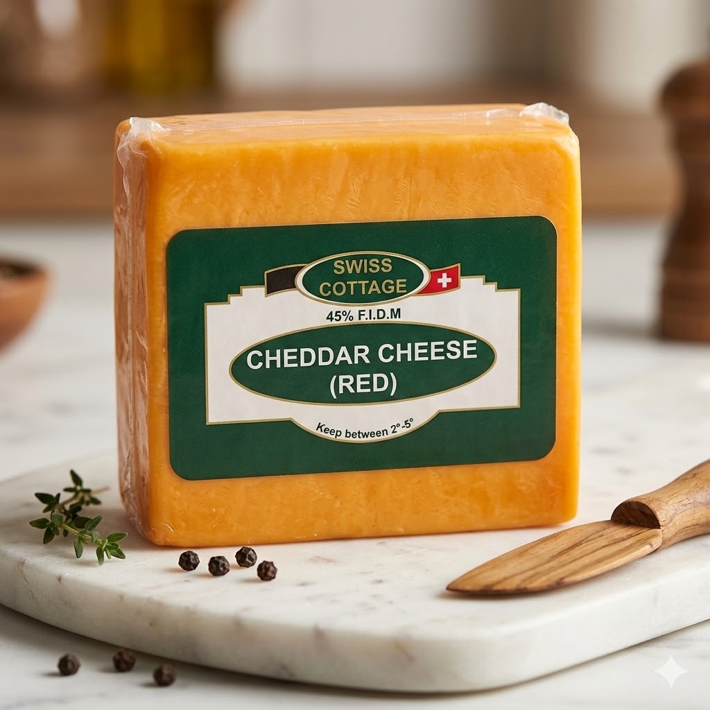 CHEDDAR RED PORTION | Goodsxfoods